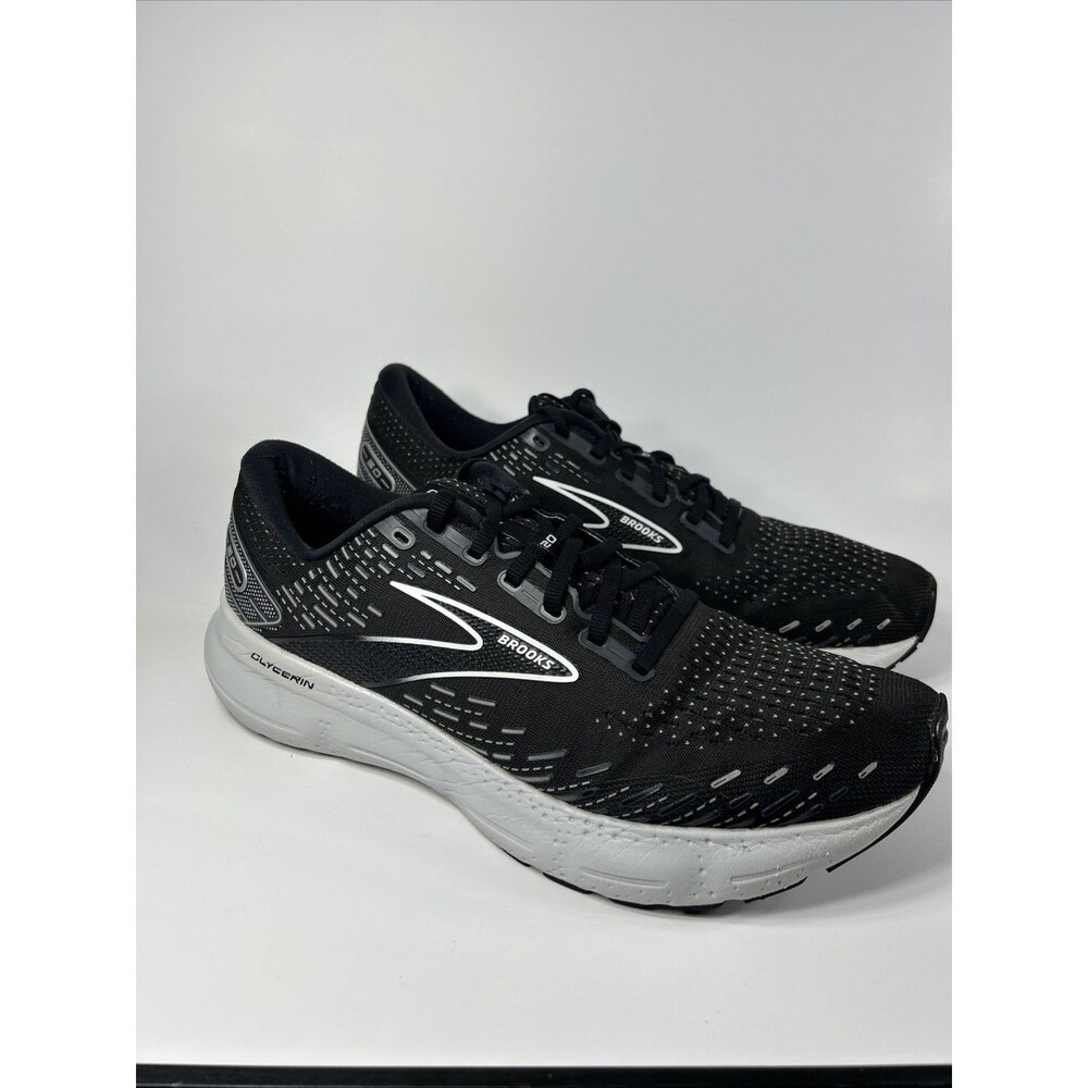 Brooks Glycerin 20 Men's Size 11 Road Running Shoes Athletic Sneakers Black